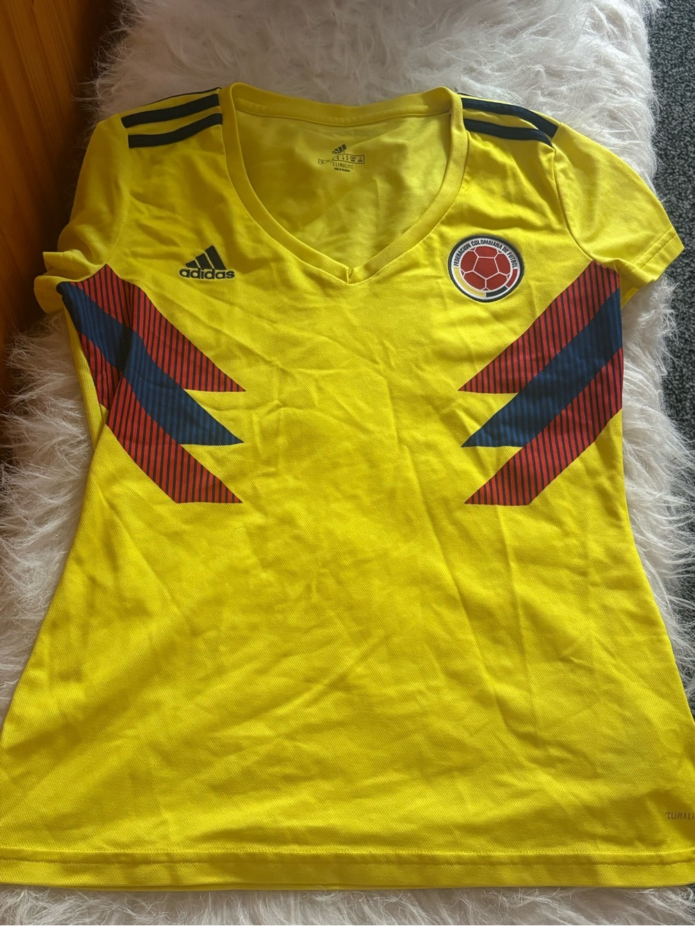 adidas Yellow Colombian jersey
